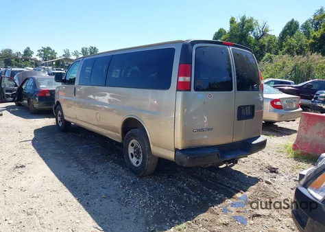2007 Chevrolet Express Ls из США, поврежденный, VIN 1GAHG39U671212842